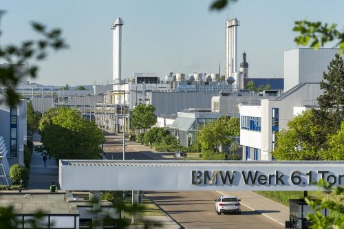 BMW Regensburg Werkseingang 